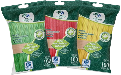 Palitos Theoto 100 unidades